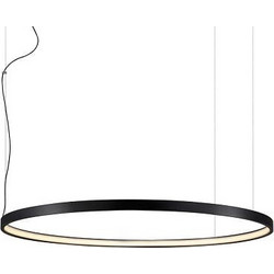 Φωτιστικό κρεμαστό LED 42W 3000Κ μαύρο VK/04406PE/B/W/92