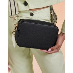 BagBase Boutique Structured BG758 Γυναικείο Τσαντάκι Χιαστί Μαύρο