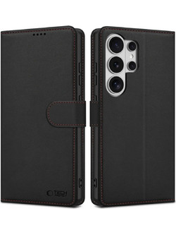 Tech-Protect Wallet Θήκη Πορτοφόλι Black / Red (Samsung Galaxy S26 Ultra)