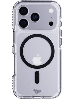 TECH21 IPHONE 17 PRO CASE (T21-11324) EVOCRYSTAL W/MAGSAFE-CLEAR/BLACK