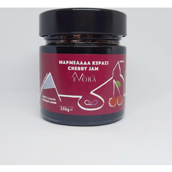 Mαρμελάδα κεράσι χωρίς ζάχαρη 250gr - EVORA