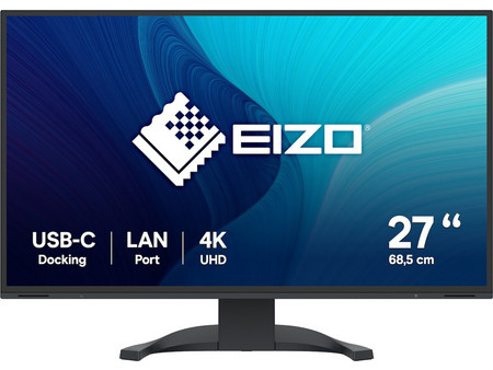Eizo FlexScan EV2740X-BK IPS Monitor 27" 3840x2160 4K UHD 60Hz 5ms
