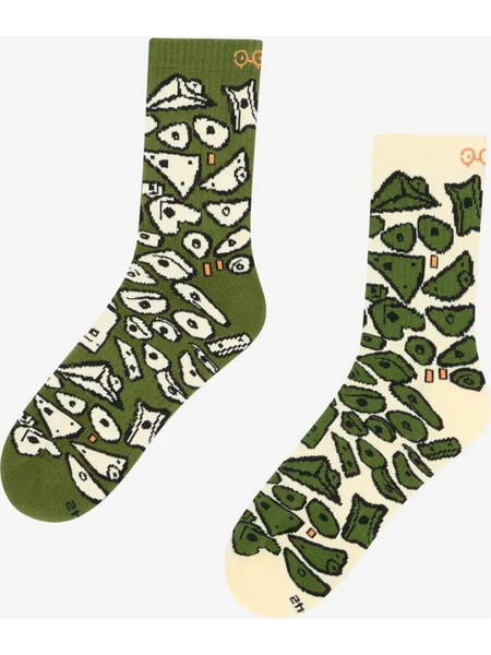 YY Vertical Rock Socks Spray Wall Ανδρικές Κάλτσες Πράσινες