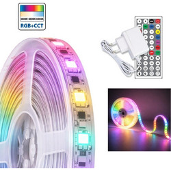 ΣΕΤ SPEED LED (ΤΑΙΝΙΑ LED RGB+CCT -ΜΕΤ/ΤΗΣ-CONTROLLER) 24W 230V IP20 5247