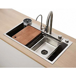 Tema MULTI MLU 6845 C Ένθετος Νεροχύτης Inox Σατινέ 68x45cm 004-TEM-0056