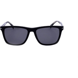 David Beckham DB1092/S 807/9O Ανδρικά Γυαλιά Ηλίου Τετράγωνα Κοκάλινα Μαύρα με Γκρι Degradee Φακό