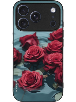 Sonique Sunset in Eden Series Back Cover Midnight Rose (iPhone 17 Pro)