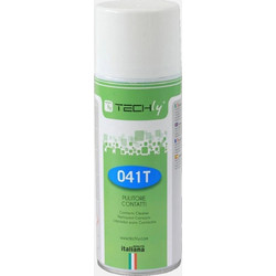 Καθαριστικό Επαφών Spray Techly ICA-CA 041T 400 ml - Μη Αγώγιμο & Γρήγορη Εξάτμιση
