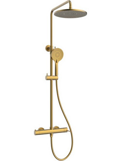 Venis Στήλη Ντουζιέρας με Μπαταρία Brushed Gold 412252
