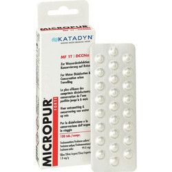 Ταμπλέτες καθαρισμού νερού Micropur Forte 50 τεμ. Katadyn
