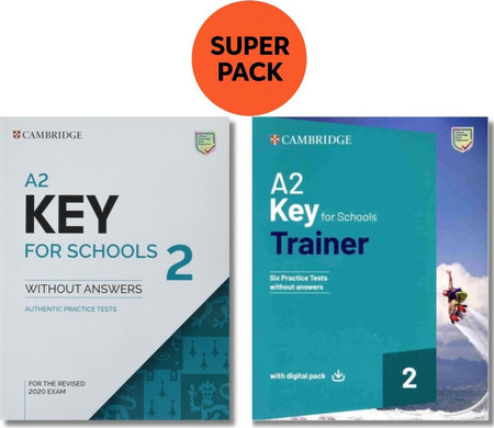 CAMBRIDGE ENGLISH KEY FOR SCHOOLS SUPER PACK 1 (PRACTICE TEST & TRAINER)