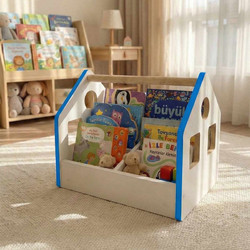 Παιδική Βιβλιοθήκη Οργάνωσης Artmtkbkcddy - Blue 125Noa1202 (50x40x32)