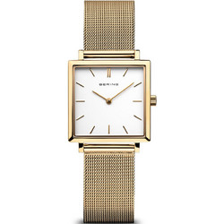 Bering Classic Γυναικείο Ρολόι με Χρυσό Μεταλλικό Μπρασελέ 18226-334