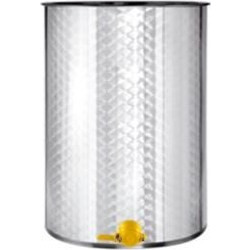 Ανοξείδωτο Δοχείο Μελιού 200kg INOX AISI 304 - Κολλητό