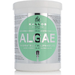 Kallos KJMN Algae Moisturizing Μάσκα Μαλλιών για Επανόρθωση για Ξηρά & Ταλαιπωρημένα Μαλλιά 1lt