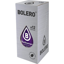 Bolero Blackcurrant (Φραγκοστάφυλο) Χυμός χωρίς Ζάχαρη σε Σκόνη 9gr x 12 Τεμάχια