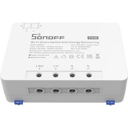 SONOFF smart διακόπτης παρακολούθησης ισχύος POWR3, WiFi, 25A, λευκός