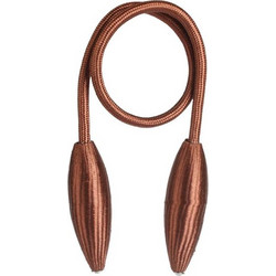 ROXXANI δέστρα κορδόνι HUH-0142 για κουρτίνες, 55cm, καφέ