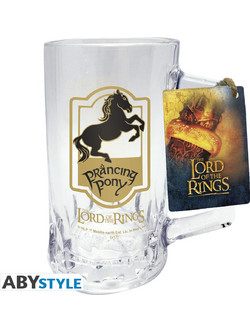 Abysse Corp Ποτήρι Μπίρας Γυάλινο Lord of The Ring 1τμχ ABYVER024