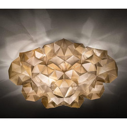 Drusa Ceiling Wall Velvet Φωτιστικό Οροφής και Τοίχου O60 Χρυσό