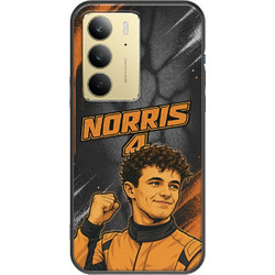 Θήκη Pole Position Collection - Lando Norris Realme C71 4G Black TPU (Μαύρη Σιλικόνη)