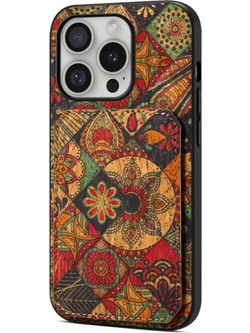 Θήκη Dual Card Slot Holder Case Apple iphone 16 Pro max autumn yellow