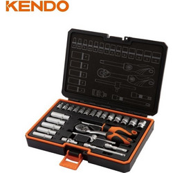 Kendo 90561 Σετ Καστάνια με Καρυδάκια 1/4 25TMX 90561A
