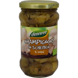 Μανιτάρια σε φέτες Dennree 280g ΒΙΟ