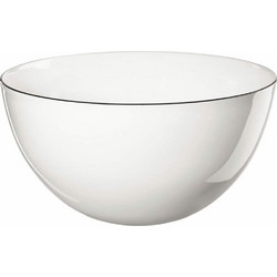 Σαλατιέρα A Table Ligne Noire 1969113 21cm White Asa Selection Medium Πορσελάνη