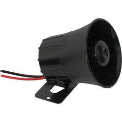 Σειρήνα Συναγερμού Μονοτονική 12V 20W S25 DM-1763