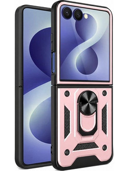 Techsuit - Camshield Series - Samsung Galaxy Z Flip8 - Rose Gold