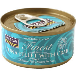 Fish4Cats Finest Adult with Tuna & Crab 70gr