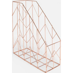 Μεταλλική Θήκη Χαρτιών Rose Gold Electroplated