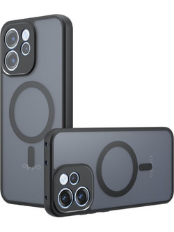 Techsuit PureFrost Θήκη Magsafe (Oppo Reno15 F / Reno15 Fs) Frosted Black