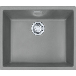 Franke SIRIUS SID 110-50 Υποκαθήμενος Νεροχύτης Γρανίτη Ματ Grey 52.5x44cm 3149000527