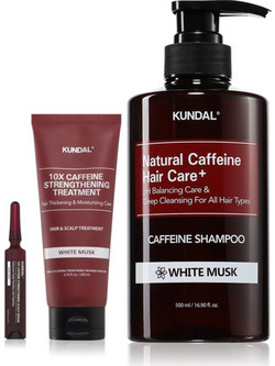 KUNDAL Caffeine Strengthening Σετ για την ενίσχυση μαλλιών
