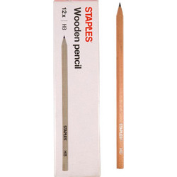Staples 2650 Pencil Unvarnished HB (2650686) (STP2650686)