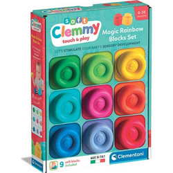 CLEMMY ΣΕΤ 9 ΜΑΛΑΚΑ ΤΟΥΒΛΑΚΙΑ MAGIC RAINBOW 1033-17604
