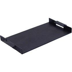 HOST TOUCH ΔΙΣΚΟΣ ΣΕΡΒΙΡΙΣΜΑΤΟΣ 56x28x4.5cm ΑΛΟΥΜΙΝΙΟ ΜΑΥΡΟ LIBERTA 034386
