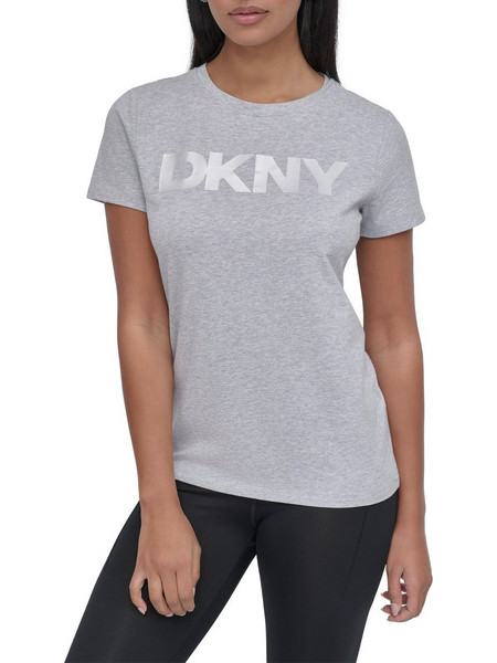 Μπλούζα Κοντομάνικη Dkny LOGO DP5T9923-PSI Γυναικείο