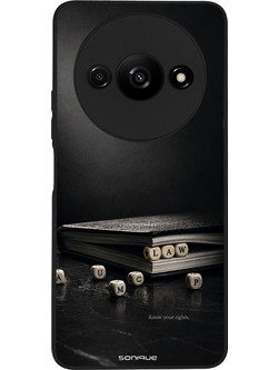 Sonique Men's Edition Back Cover με Σχέδιο «Law» (Xiaomi Redmi A3 / Redmi A3x)