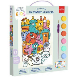 La Petite(R) Paint my Number Kit Ζωγραφικής με Αριθμούς- Together