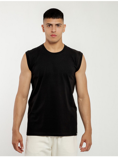 Be:Nation Sleevless Tee 04312501-01 Μαύρο