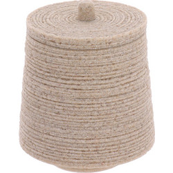 Βαμβακοθήκη polyresin 10x12,2 cm Eurocasa