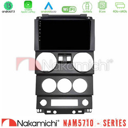 NAKAMICHI U-N84-JP022N NAM5710 Series 8Core Android13 4+64GB Jeep Wrangler 2Door 2008-2010 Navigation Multimedia Tablet 9"