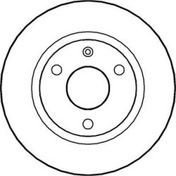 VALEO 186130 - VALEO ΔΙΣΚΟΠΛΑΚΕΣ 1τεμ