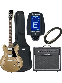 Harley Benton HB-35Plus Shoreline Gol Bundle
