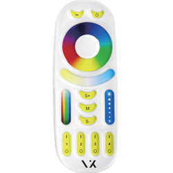 VK Lighting Τηλεχειριστήριο 2.4GHz 3V 4 ZONE RGB+CCT. IP20 VK/FUT092