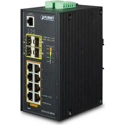 Planet IGS-5225-8P4S Managed L2 Switch με 8 Θύρες Ethernet 1Gbps και 4 SFP Θύρες