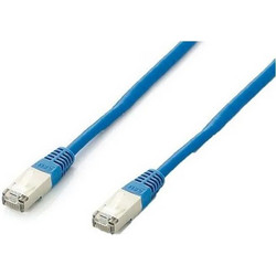 Equip S/FTP Cat.6a Καλώδιο Δικτύου Ethernet 15m Blue 605638
